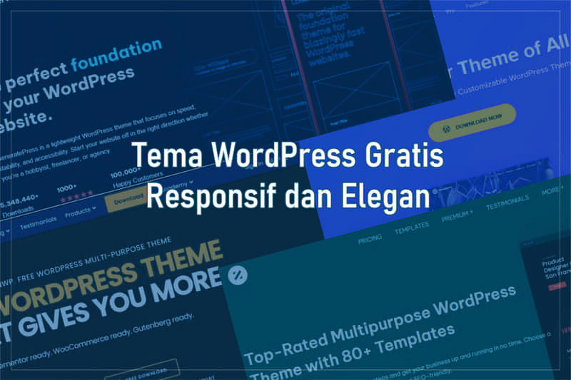 Tema WordPress Gratis yang Responsif dan Elegan